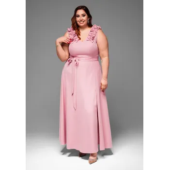 Dámské šaty Edoti Evening dress LA-OM-DL Edoti růžová 3434441