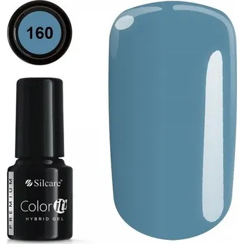 Lak na nehty Hybridní lak barevný lak Silcare 160 6 ml