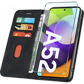 Pouzdro na mobilní telefon Flipové pouzdro KrainaGSM pro Samsung Galaxy A52, Galaxy A52s 5G černé