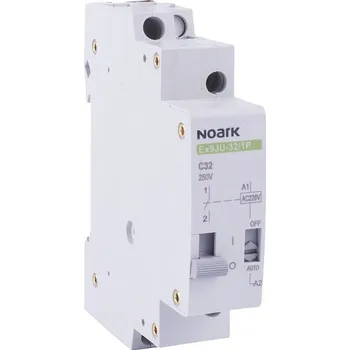 Relé Noark 110272 Ex9JU-32/1P AC230V Impulsní relé, 32 A, ovl. 230V AC, 1pól (Ex9JU-32/1P AC230V)