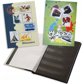 Filatelistické album S.WARTA B6, 4 listy