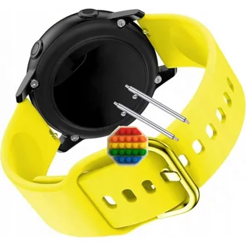 Pouzdro na mobilní telefon Pásek Řemínek pro Colmi P8 Mix, Silikon Žlutý Poutko, nastavitelný