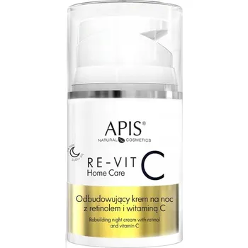 Pleťový krém Rozjasňující pleťový krém Apis Re-Vit C Home Care na noc 50 ml