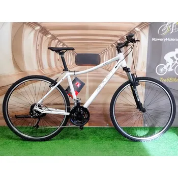 Krosové kolo Romet Orkan 3D Lite, rám 20 palců, kola 28", bílé