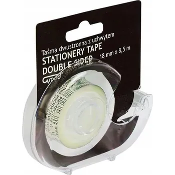 Lepicí páska Kancelářská lepicí páska na papír SADA 2 oboustranná 18X8 s podavačem Grand