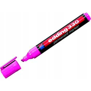 Permanentní popisovač růžový Edding 10 ks