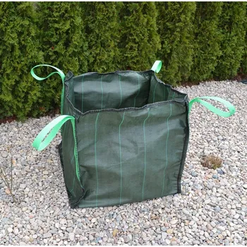 Venkovní odpadkový koš GTEX Vak na listí a zahradní odpad 70×70×70 cm – zahradní pytel 343 L, zelený 130070 ZAHRADA Sklad6 0830 (ZAHRADA Sklad6 )