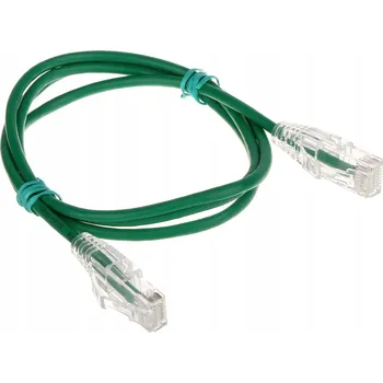 Síťový kabel Patchcord Delta U/UTP 5e RJ45 / RJ45 1 m zelený