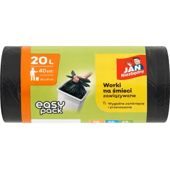 Pytle na odpadky SÁČKY NA ODPAD 60L A10 SILNÉ Domácí pytle na odpadky Sada sáčků do koše