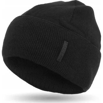 Čepice Haker zimní čepice beanie černá velikost L/XL