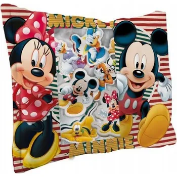 Polštář Polštář 35x45cm + mini polštář 10x10cm Mickey...