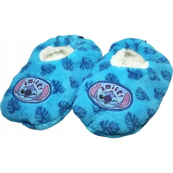 Dívčí bačkory Protiskluzové papuče Lilo & Stitch velikost 26/27