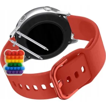 Pouzdro na mobilní telefon Pásek Řemínek pro Zeblaze Beyond 3 Plus, Silikon Červený Poutko, nastavitelný