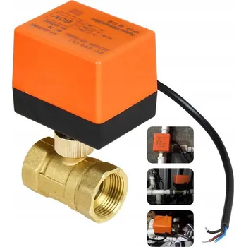 Ventil ELEKTROVENTIL KULOVÝ KOHOUT 1 PALEC DN25 POHON 220V