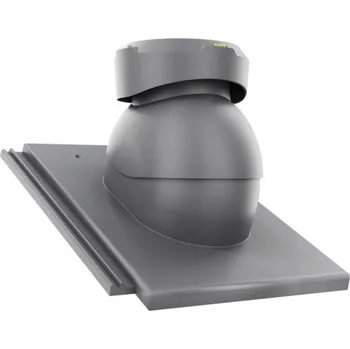 Vrták Kanalizační odvětrávací komínek fi110 BRAAS TEVIVA Břidlicová