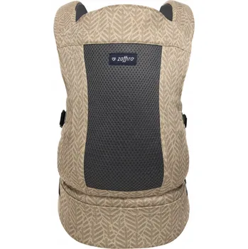 Ergonomické nosítko Zaffiro City Air Beige Leaves