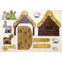 Betlém Amadea Dřevěný skládací betlém dětský 3D 13 cm