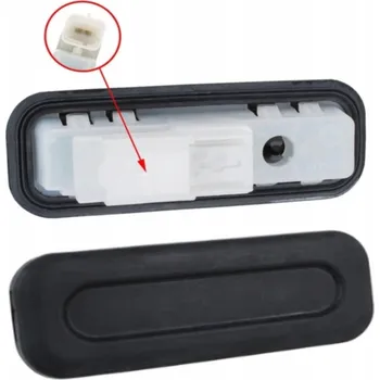 Karosérie KLIKA ZADNÍCH DVEŘÍ S MIKROSPÍNAČEM TLAČÍTKO SPÍNAČ CITROEN C4 PICASSO 06-