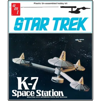 autíčko Model Plastový - Loď Vesmírná Star Trek K-7 Space Station 1:7600 - AM