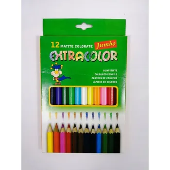 Kresba Permanentní popisovač černý AMA + pastelky 12 barev + tužka 1 ks