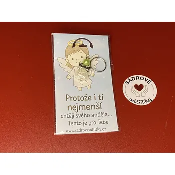 HandMade by VeJa Dárková karta - Protože i ti nejmenší ... (anděl)