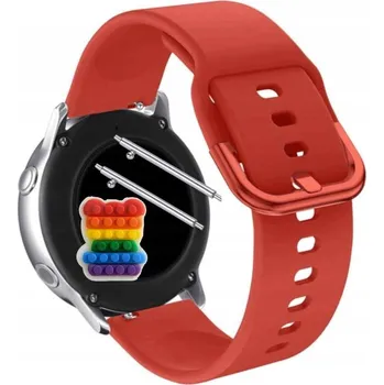 Pouzdro na mobilní telefon Pásek Řemínek pro Bemi Kix, Silikon Červený Poutko, nastavitelný