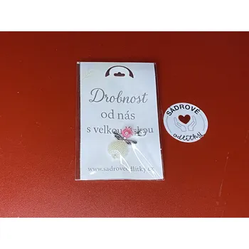 HandMade by VeJa Dárková karta - Drobnost od nás (lístek