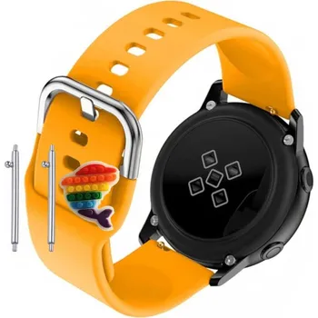 Pouzdro na mobilní telefon Řemínek Řemínek pro Manta Kevin SWK02PK, Silikonový Mrkvový Smyčka, nastavitelný