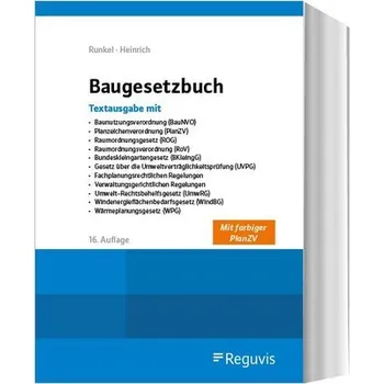 Baugesetzbuch - Runkel, Peter