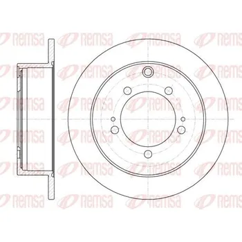 Brzdový kotouč Brzdový kotouč REMSA 61230.00