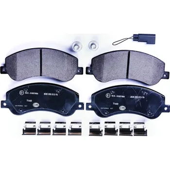 Brzdová destička Sada brzdových destiček, kotoučová brzda HELLA PAGID 8DB 355 012-761