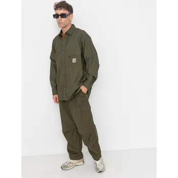 Pánská košile Carhartt WIP Irwin (turtle) XL, zelená