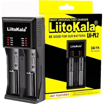 Univerzální nabíječka baterií a akumulátorů AAA 18650 LiitoKala Lii-PL2
