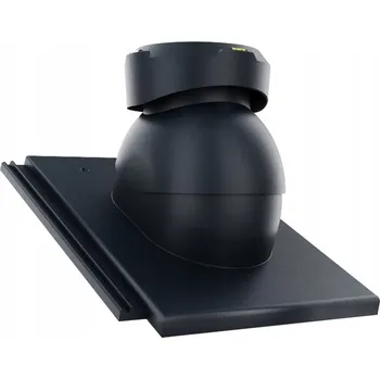 Vrták Kanalizační odvětrávací komínek fi110 BRAAS TEVIVA ŠEDÝ KŘIŠŤÁL