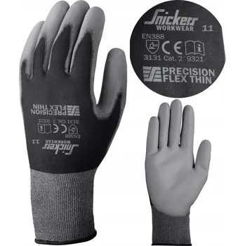 Pracovní rukavice Rukavice Snickers Precision Flex Light velikost 9 - L 1 pár