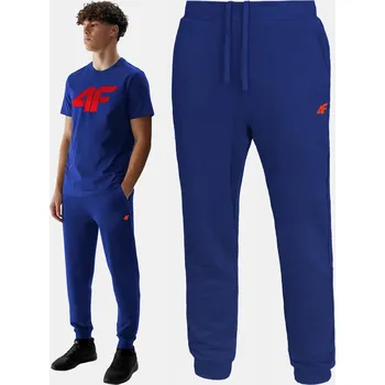 4F pánské tepláky TTROM1519 modré, velikost XXL