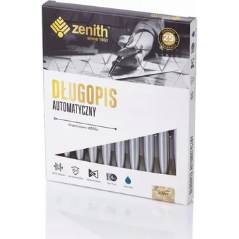 Propiska automatická modrá Zenith