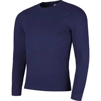 Tričko s dlouhým rukávem modré navy Tarek 4XL ODĚVY Sklad18 015-K71-41-4XL (ODĚVY Sklad18)