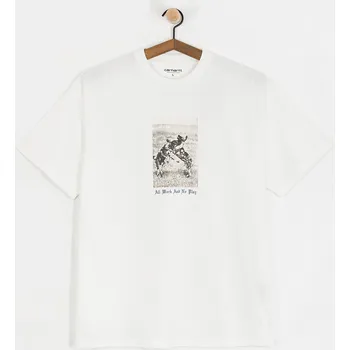 Pánské tričko Carhartt WIP No Play (white) L, bílá