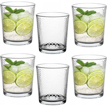 Sklenice Sklenice na nápoje džusové nápoje Florina Elva sada 6 sklenic 365 ml