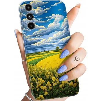 Pouzdro na mobilní telefon Hello Case Zadní Kryt Samsung Galaxy A15 modrý