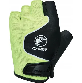 Cyklistické rukavice Cyklistické rukavice Chiba Cool Air žluté L