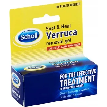Kosmetika na nohy Gel Scholl na bradavky a kuří oka 10 ml s kyselinou salicylovou
