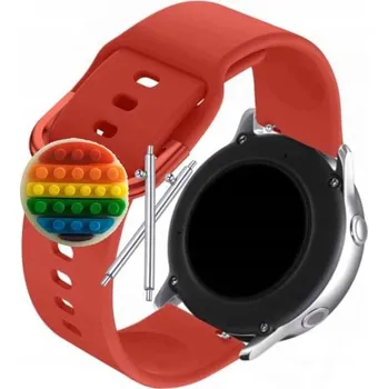 Pouzdro na mobilní telefon Řemínek / Pásek Řemínek pro Polar Pacer, Silikonový Červený s Poutkem, Nastavitelný