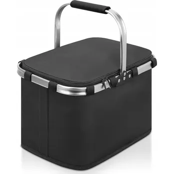 SKLÁDACÍ KOŠÍK TAŠKA NA NÁKUPY PIKNIKOVÁ 30L nosnost 20 kg