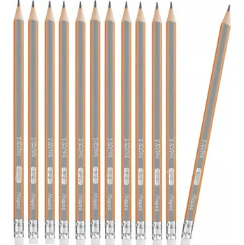 Grafitová tužka Tužka s gumou Maped HB 12 ks