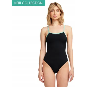 Dámské plavky Menstruační plavky FemiEko Thea, opakovaně použitelné, černé, 3 vrstvy, velikost 3XS