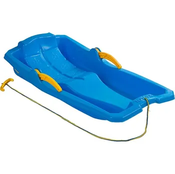 Boby Boby dětské plastové na sníh s brzdami modré