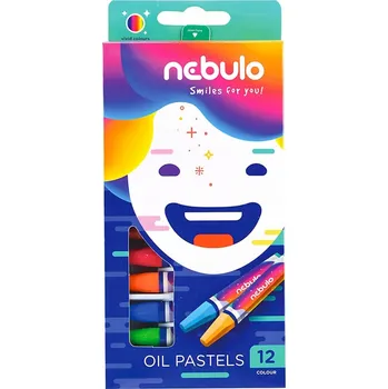 Kresba Pastelové Pastelky Nebulo 12 ks