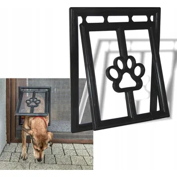 Obraz Křídlová dvířka Artgos 23,5 x 29 cm, černá